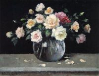  Vase de roses 